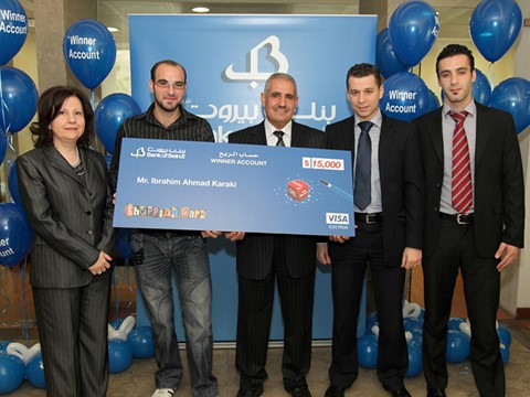 Bank of Beirut delivers one of its winner account holders